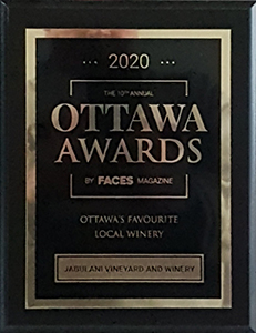 Faces of Ottawa Awards-Ottawa's Favourite Local Winery